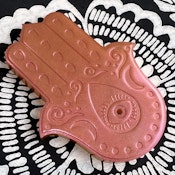 Palm Incense Burner - Peach Shimmer