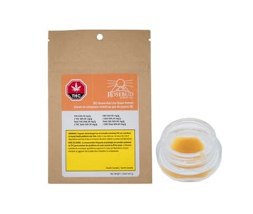 Rosebud Cannabis Farms - BC Guava gas Live Rosin 1G