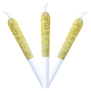 Adults Only - Bumpin' Blue Raspberry Nsfw Diamond Coated Infused Pre-roll 3x0.5g Resin