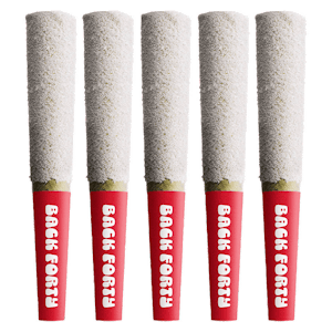 BACK FORTY - Frosted Icicles Sour Cherry 5 x 0.5g Infused Pre-Rolls