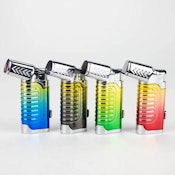 Click It | Shiny Triple Torch Lighter with cigar punch