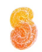 Fully Blasted Peach Orange 1:1 THC CBD Gummy 1 Pack Hybrid