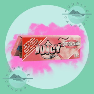 Sunrise Cannabis Headshop - 1 1/4 - COTTON CANDY - JUICY JAY