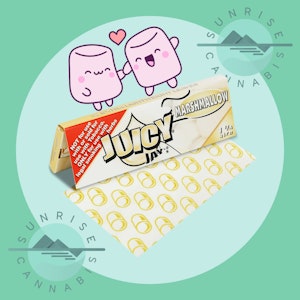 Sunrise Cannabis Headshop - 1 1/4 - MARSHMALLOW - JUICY JAY