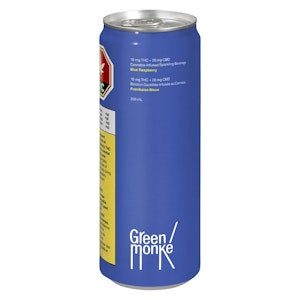 Green Monké - Blue Raspberry 350ml Beverage
