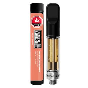 General Admission - General Admission Strazzleberry Indica 0.95g Prefilled Vape Cartridge