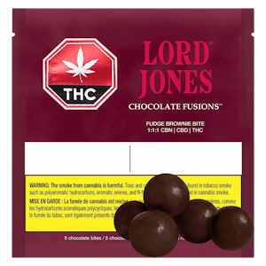 Lord Jones - LORD JONES - FUDGE BROWNIE BITES THC:CBD:CBN