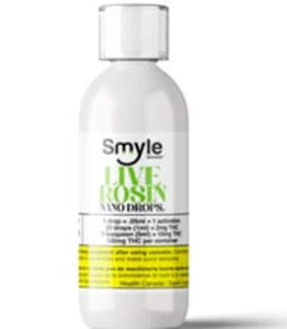 Smyle Brands - SMYLE | LIVE ROSIN DROPS |100MG NANO DROPS