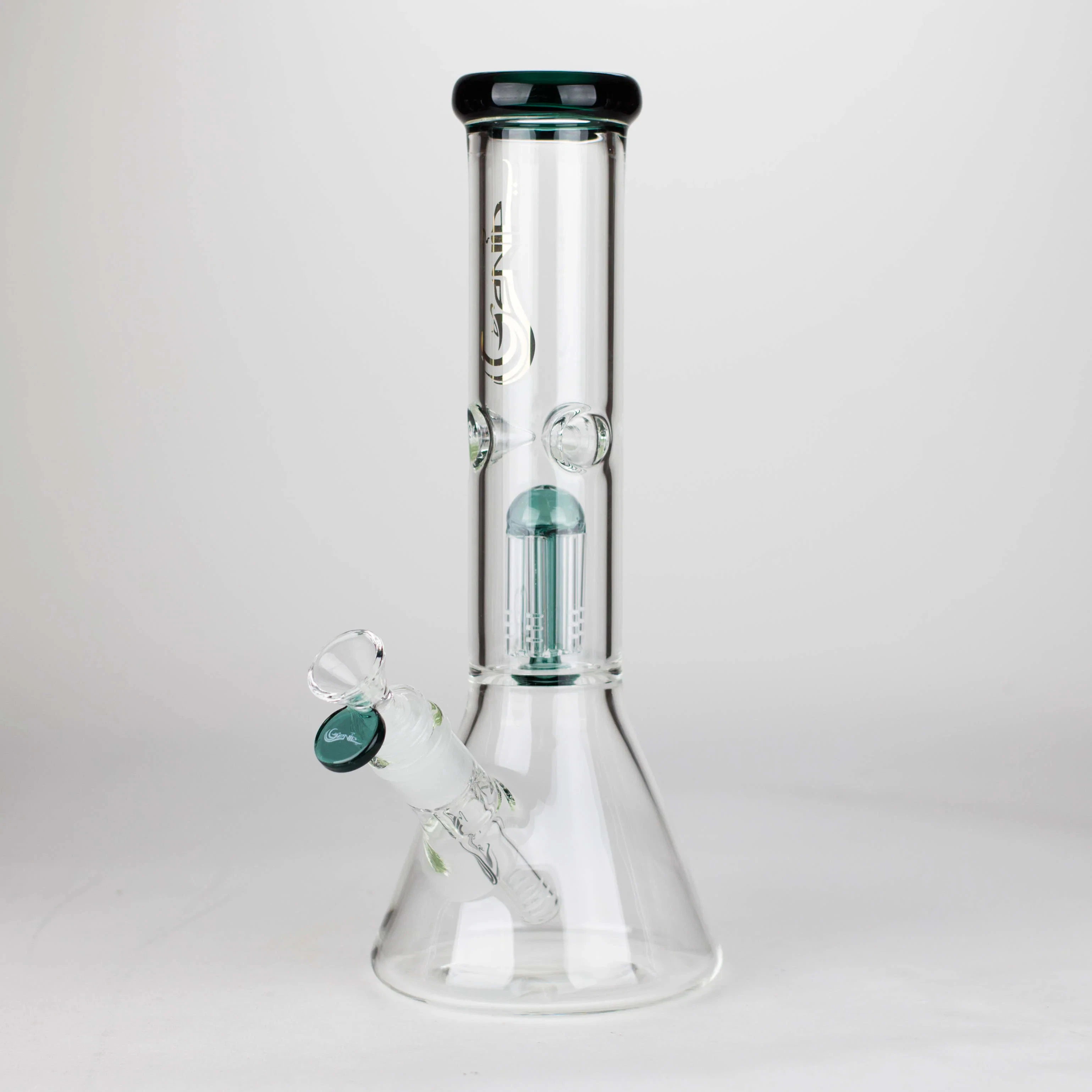 Genie - Genie 12" Tree Arm Glass Bong - Teal Main Image