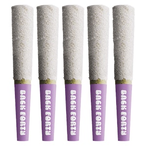 Back Forty - Frosted Icicles Infused Pre-roll - Iced Grape 5x0.5g Resin