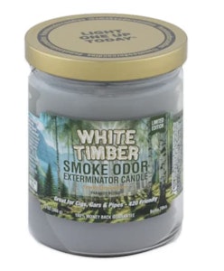 Smoke Odor - ACC - Smoke Odor - White Timber 13oz Candle