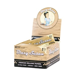 Blazy Susan - Blazy Susan - 11/4 Unbleached Rolling Papers - 50ct