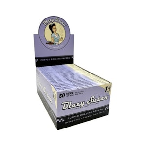 Blazy Susan - Blazy Susan - Purple 11/4 Rolling Paper - 50ct