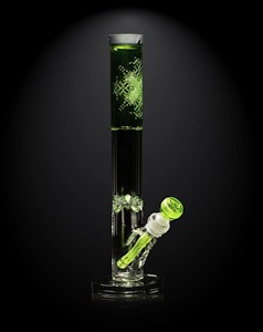 Milkyway Glass - X-Emergence Straight Tube - 18" Slime