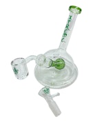 5.7" XTREME 2-in-1 Glass Bubbler | Green