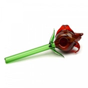 GLASS ROSE PIPE