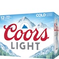 12C Coors Light Molson 12x355ml