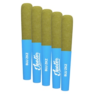 Jeeter - Jeeter | Baby Jeeter Infused Blue ZKZ Pre-Rolls - Indica - 5x0.5g