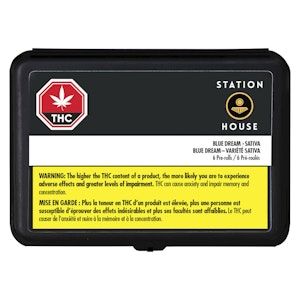 Station House - Station House | Blue Dream Pre-Rolls - Sativa - 6x0.5g