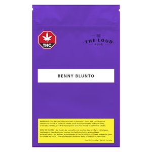 The Loud Plug - The Loud Plug | Benny Blunto Blunt Pre-Roll - Indica - 3x0.5g