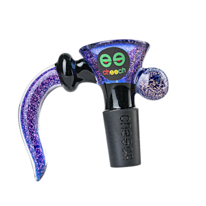 Cheech - Cheech | 14mm DICHRO Bowl w/ Handle - Indigo