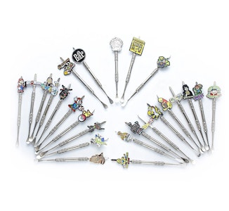 Spark - Spark | Character Metal Dab Tool w/ Sharp Point & Scooper - Assorted Characters