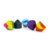 DapCap | Silicone Vape to Piece Adapter - Assorted Colours