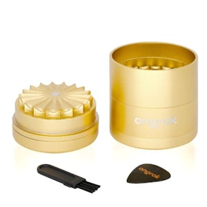 Ongrok - Ongrok | 5pc Flower Toothless Grinder w/ Storage - Gold #001gld