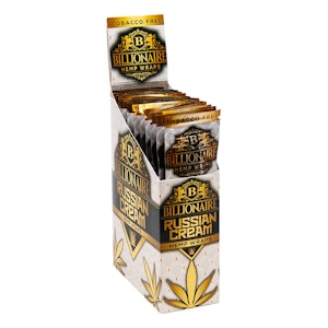 Billionaire - Billionaire | Russian Cream Hemp Wraps - 2 Pack
