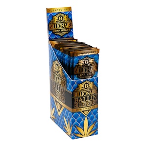 Billionaire - Billionaire | Ballin' Blueberry Hemp Wraps - 2 Pack