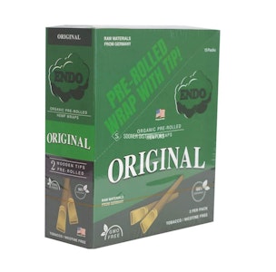 Endo - Endo | CONES Organic White Grape Hemp Cones Wood Tip - 2 Pack