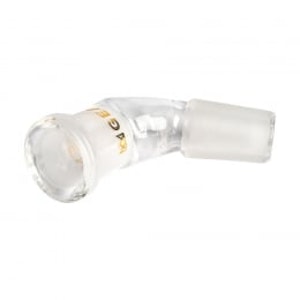 Gear Premium - Gear Premium | 14mm 45 Degree Glass Ash Catcher Angle Adapter - Clear