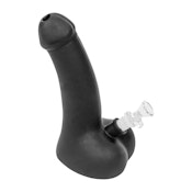 LIT Silicone | 9" Head Honcho Dildo Black Bong