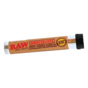 RAW - RAW | CONES Rocket Booster - Lemon Fuel - 1 Pack