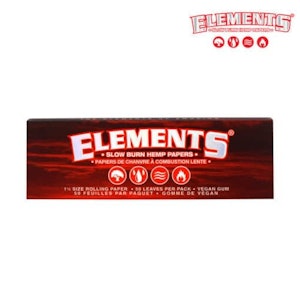 Elements - Elements | King Size Slow Burn Hemp Rolling Papers - 33pk