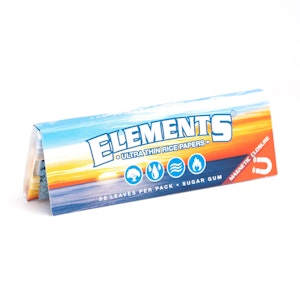 Elements - Elements | King Size Thin Rice Rolling Papers - 33pk