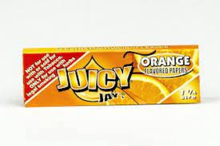 Juicy Jays - Juicy Jay | Orange 1 1/4 Rolling Papers - 32pk