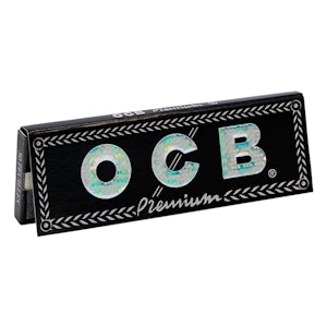 OCB - OCB | Black 1 1/4 Premium Rolling Papers - 50pk