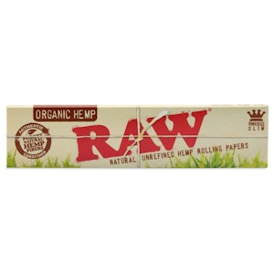 RAW - Raw | Organic Hemp King Size  Slim Rolling Papers - 32pk