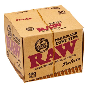 RAW - Raw | Perfecto Pre-Rolled Cone Tips - 100pk