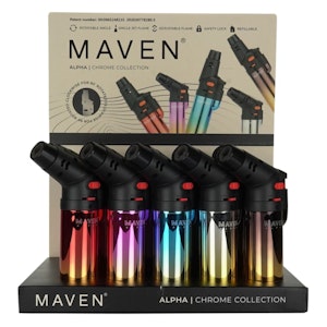 Maven - MAVEN | Chrome Alpha Adjustable Torch - Assorted Colours