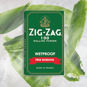 Zig Zag - Green Wetproof Single Wide