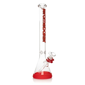 West Coast Gifts - 16" Beaker Base Water Pipe - Red