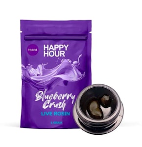 Happy Hour - Blueberry Crush Live Rosin 1g