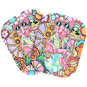 Pulsar Mini Chill Cat Metal Rolling Tray w/ Lid