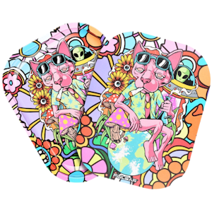 Smoke Arsenal  - Pulsar Mini Chill Cat Metal Rolling Tray w/ Lid