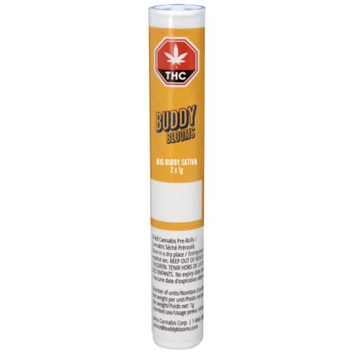Big Buddy Sativa 5 x 1g Pre-Rolls