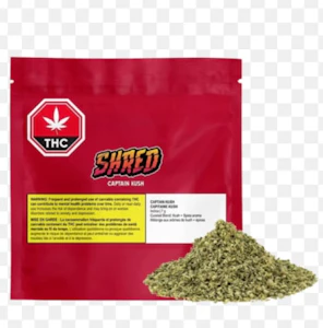 SHRED - SHRED Captain Kush Indica 7g Milled Flower