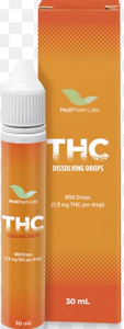 MediPharm Labs - THC Dissolving Drops 675mg 30ml Oil - MediPharm Labs