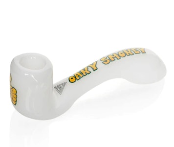 Red Eye Glass - ACC - Red Eye Glass - Oaky Smokey Sherlock Hand Pipe